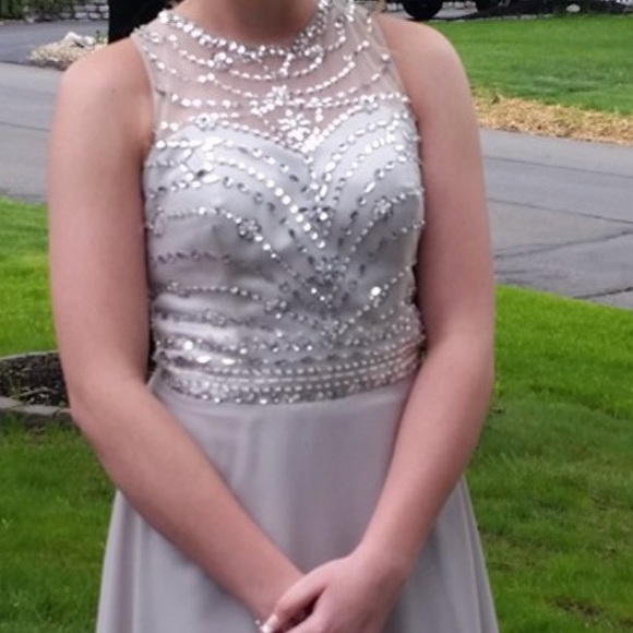 Dresses & Skirts - Gray Prom Dress